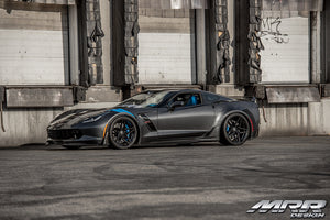 Staggered full Set - 20x10 MRR M755 Camaro ZR1 Replica Wheels Gloss Black 20x11 MRR M755 Camaro ZR1 Replica Wheels Gloss Black