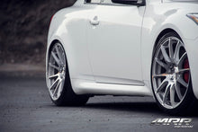 Staggered full Set - (2) 19x8.5 MRR Ground Force GF06 Gloss Black (2) 19x10.5 MRR Ground Force GF06 Gloss Black