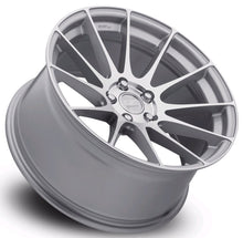 Staggered full Set - (2) 19x8.5 MRR Ground Force GF06 Silver Machined (2) 19x10.5 MRR Ground Force GF06 Silver Machined