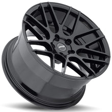 Staggered full Set - (2) 19x9.5 MRR Ground Force GF07 Gloss Black (2) 19x10.5 MRR Ground Force GF07 Gloss Black