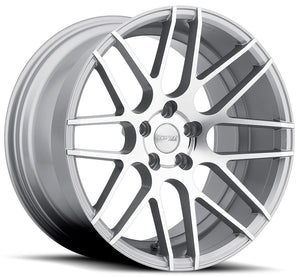 20x9 MRR Ground Force GF07 Silver Machined