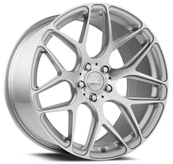 20x10 MRR Ground Force GF09 Silver w/ Machined Face