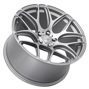 20x8.5 MRR Ground Force GF09 Silver w/ Machined Face