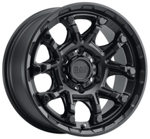 17x8.5 Black Rhino Ark Matte Black w/ Gloss Black Bolts
