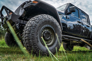 18x9.5 Black Rhino Abrams Textured Matte Gunmetal