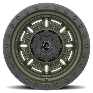 18x9.5 Black Rhino Abrams OD Green