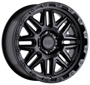 20x9 Black Rhino Alamo Matte Black