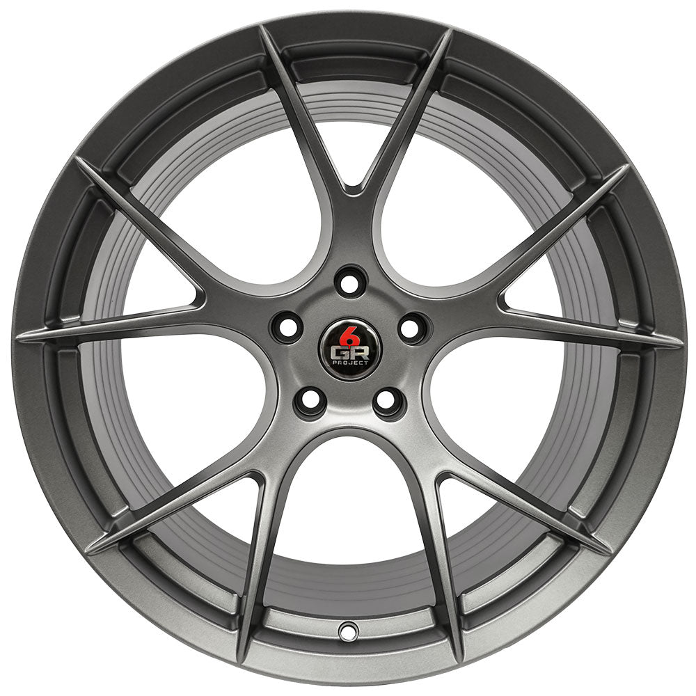 20x11 Project 6GR 10-TEN Satin Graphite (Spun Forged)