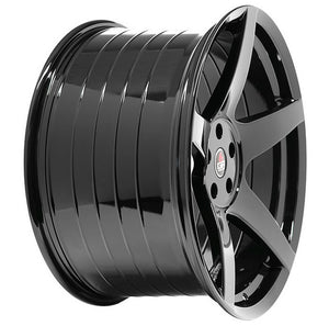 19x11 Project 6GR 5-FIVE Gloss Black (Spun Forged)