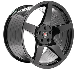 19x11 Project 6GR 5-FIVE Gloss Black (Spun Forged)