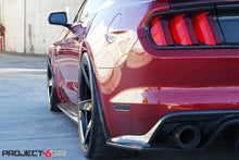 Staggered Full Set (2) 20x10 Project 6GR 5-FIVE Satin Black (Spun Forged) (2) 20x11 Project 6GR 5-FIVE Satin Black (Spun Forged)