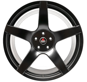 20x11 Project 6GR 5-FIVE Satin Black (Spun Forged)