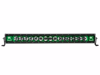 Rigid Radiance Plus 30" LED Light Bar - Green