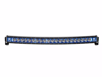 Rigid Radiance Plus Curved 40" Led Light Bar - Blue