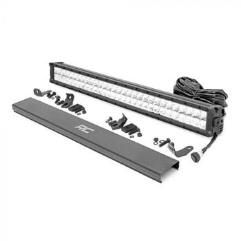 Rough Country Cree LED Light Bar 30" With Cool White Daytime Running Lights