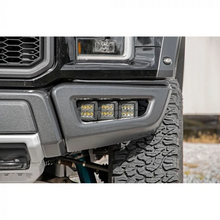 Rough Country Fog Light Kit Triple LED With Amber Daytime Running Lights F-150 Raptor 2017-2020