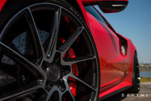 Staggered full Set - (2) 19x8.5 Savini Black Di Forza BM15 Brushed Silver (True Directional) (2) 19x9.5 Savini Black Di Forza BM15 Brushed Silver (True Directional)