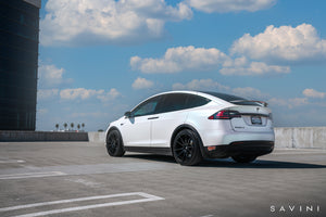 20x8.5 Savini Black Di Forza BM12 Gloss Black w/ Machined Face (Concave)