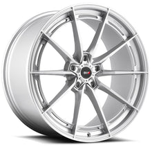 Staggered full Set - (2) 19x8.5 Savini SV-F1 Brushed Silver (Flow Form) (2) 19x11 Savini SV-F1 Brushed Silver (Flow Form)