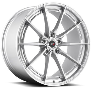 Staggered full Set - (2) 19x9 Savini SV-F1 Brushed Silver (Flow Form) (2) 19x11 Savini SV-F1 Brushed Silver (Flow Form)