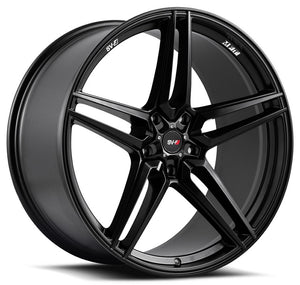 Staggered full Set - (2) 22x9 Savini SV-F3 Matte Black (Flow Form) (2) 22x12 Savini SV-F3 Matte Black (Flow Form)