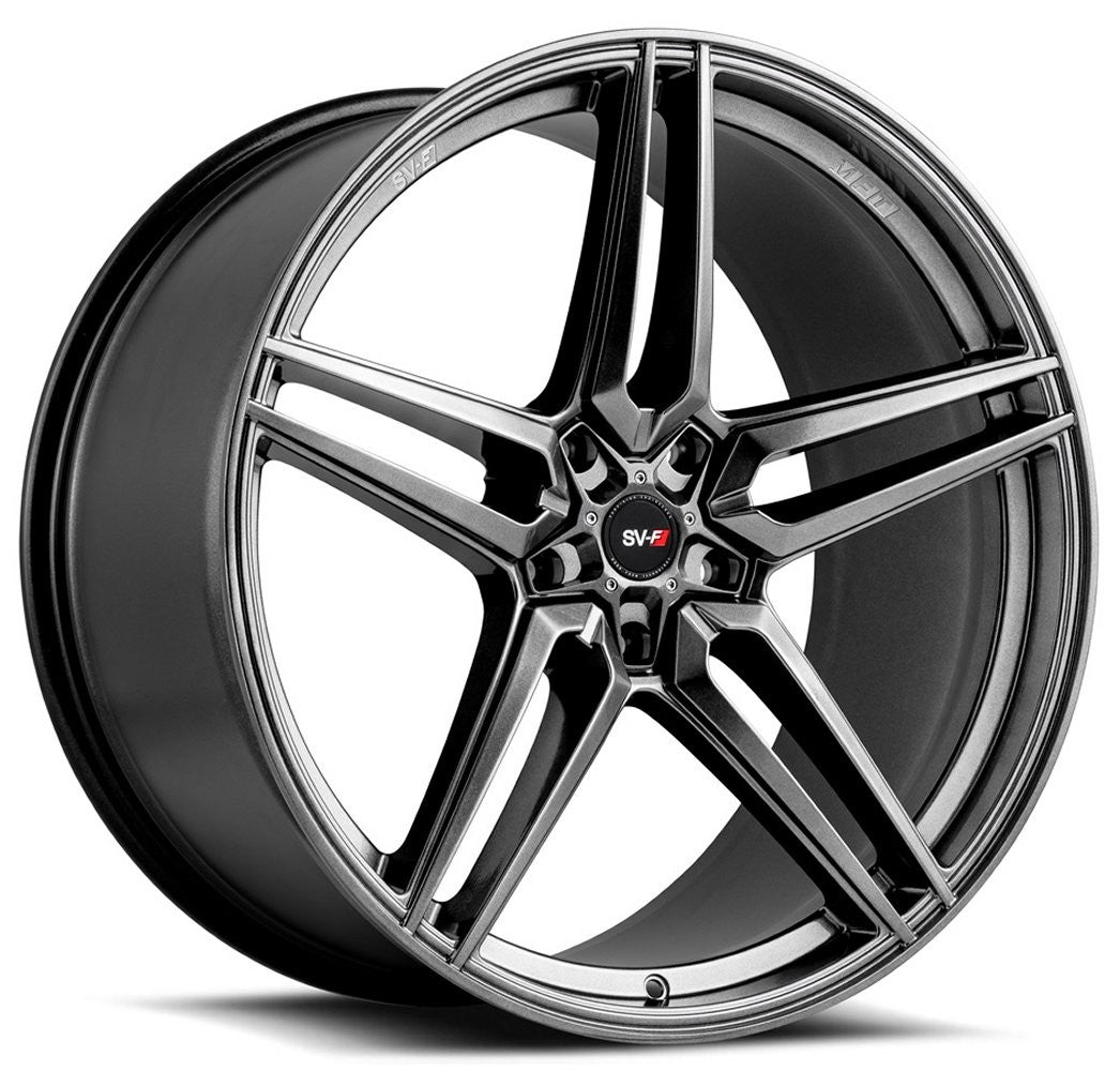 21x12 Savini SV-F3 Gloss Graphite (Flow Form)