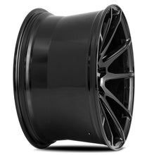 Staggered full Set - (2) 20x10 Savini Black Di Forza BM12 Gloss Black (Concave) (2) 20x11 Savini Black Di Forza BM12 Gloss Black (Concave)