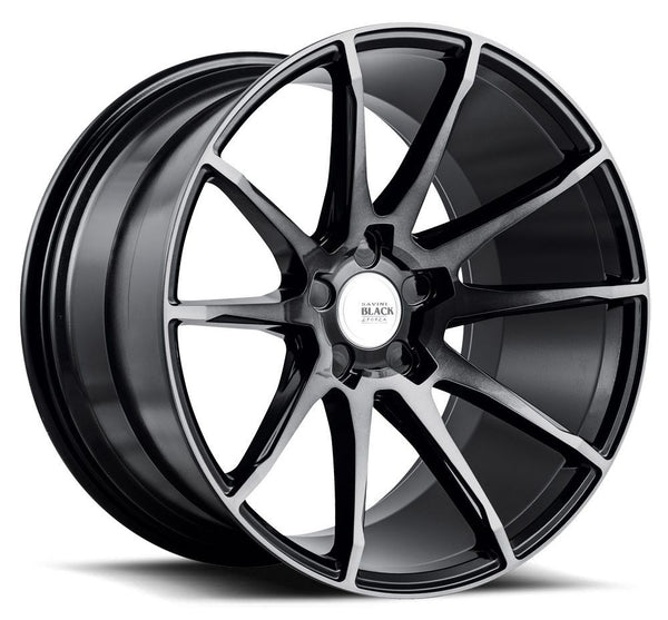 19x10.5 Savini Black Di Forza BM12 Gloss Black w/ Double Dark Tint Face (Concave)