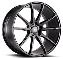 Staggered full Set - (2) 22x9 Savini Black Di Forza BM12 All Matte Black (Concave) (2) 22x10.5 Savini Black Di Forza BM12 All Matte Black (Concave)