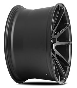 19x10.5 Savini Black Di Forza BM12 All Matte Black (Concave)