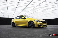 Staggered full Set - (2) 20x9 Savini SV-F3 Gloss Graphite (Flow Form) (2) 20x10 Savini SV-F3 Gloss Graphite (Flow Form)