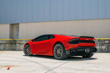 Staggered full Set - (2) 22x9 Savini SV-F2 Double Dark Tint w/ Gloss Black (Flow Form) (2) 22x12 Savini SV-F2 Double Dark Tint w/ Gloss Black (Flow Form)
