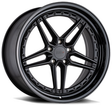 Staggered full Set - (2) 20x9 TSW Ascari Matte Black w/ Gloss Black Lip (2) 20x10.5 TSW Ascari Matte Black w/ Gloss Black Lip