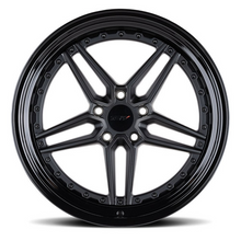 Staggered full Set - (2) 20x9 TSW Ascari Matte Black w/ Gloss Black Lip (2) 20x10.5 TSW Ascari Matte Black w/ Gloss Black Lip