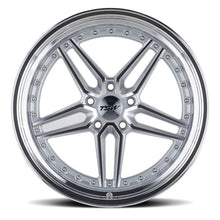 20x9 TSW Ascari Silver w/ Mirror Cut Face & Lip
