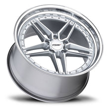 20x9 TSW Ascari Silver w/ Mirror Cut Face & Lip