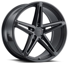 Staggered full Set - (2) 20x8.5 TSW Molteno Matte Black (2) 20x10 TSW Molteno Matte Black