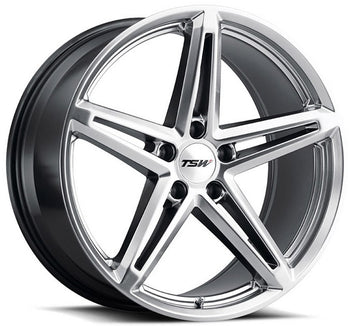 Staggered full Set - (2) 20x8.5 TSW Molteno Hyper Silver (2) 20x10 TSW Molteno Hyper Silver