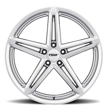 Staggered full Set - (2) 18x8.5 TSW Molteno Hyper Silver (2) 18x9.5 TSW Molteno Hyper Silver