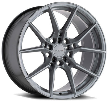Staggered full Set - (2) 18x8.5 TSW Neptune Battleship Gray (Rotary Forged) (2) 18x9.5 TSW Neptune Battleship Gray (Rotary Forged)