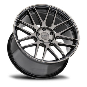 20x9 TSW Nord Semi Gloss Black w/ Ball Milling & Machined Dark Tinted Face (Rotary Forged)