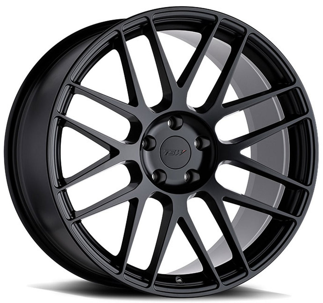 20x9 TSW Nord Semi Gloss Black (Rotary Forged)