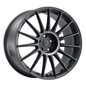 19x9 TSW Paddock Semi Gloss Black w/ Machined Tinted Ring (Rotary Forged)