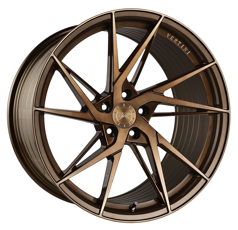 20x9 Vertini RFS1.9 Dual Brushed Bronze (Rotary Forged) Pre-Order