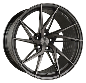 20x10 Vertini RFS1.9 Dual Brushed Gunmetal (Rotary Forged) Pre-Order