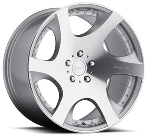 Staggered Full Set - (2) 20x9 MRR VP3 Gloss Silver Machined (2) 20x10.5 MRR VP3 Gloss Silver Machined