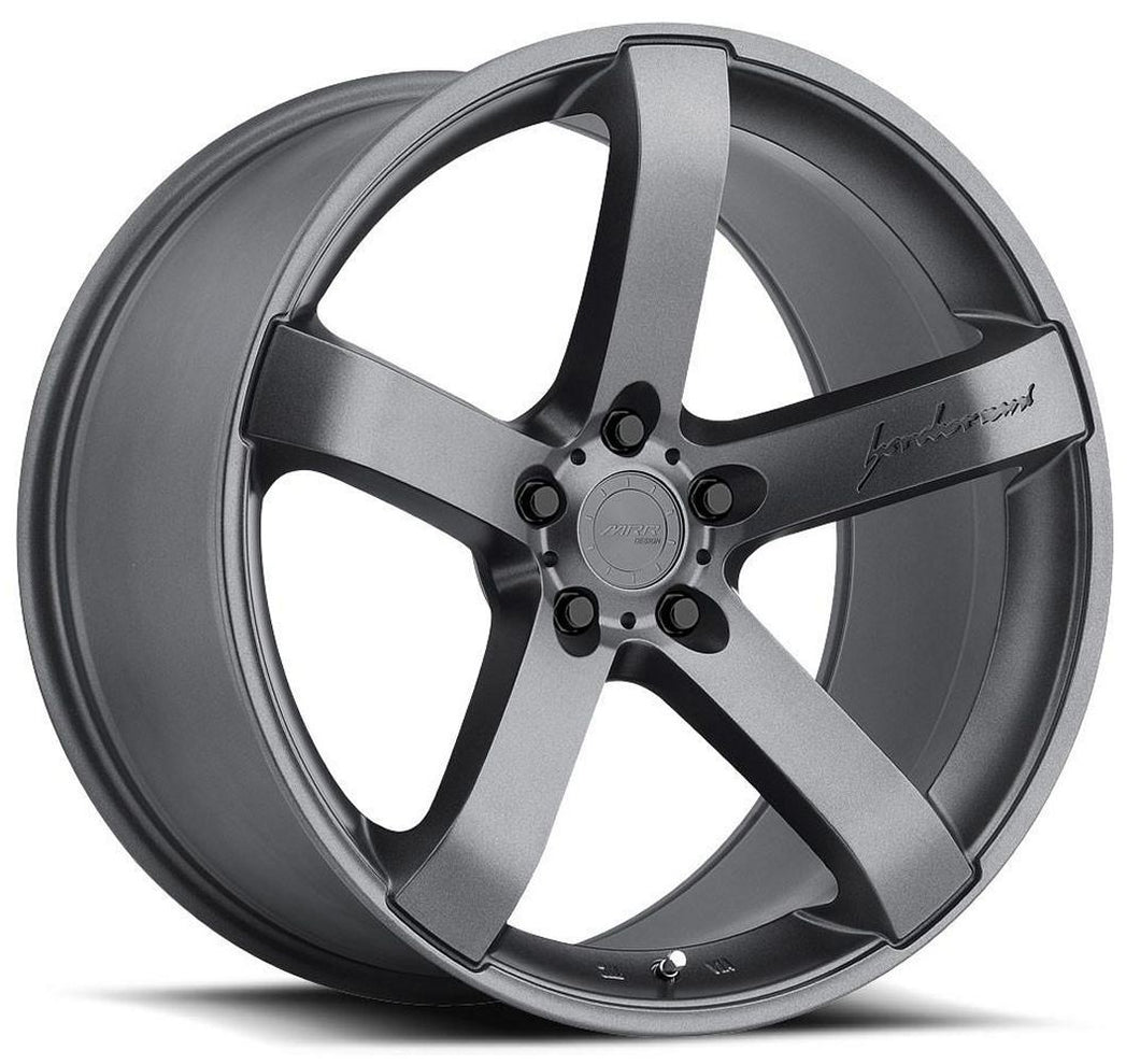 20x9 MRR VP5 Matte Graphite