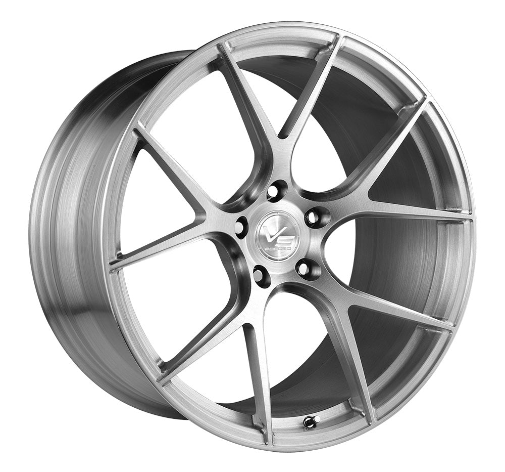 19x10 VS Forged VS02 Brushed Titanium