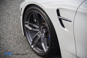 18x9 VS Forged VS03 Brushed Titanium