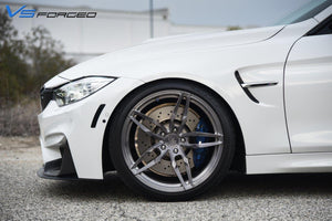18x9 VS Forged VS03 Brushed Titanium